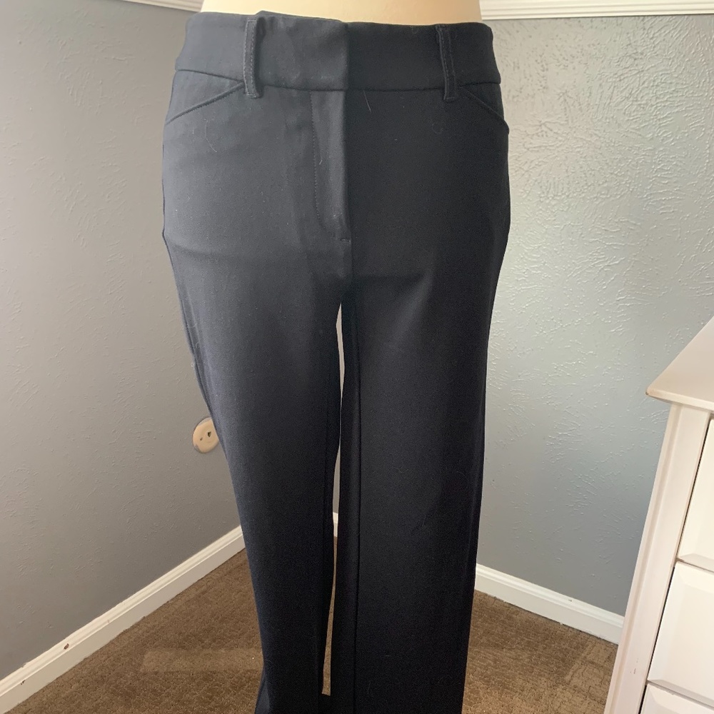 Black Ponte ankle pant